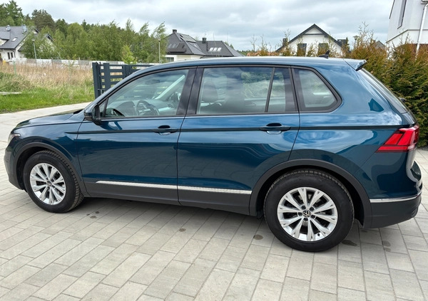 Volkswagen Tiguan cena 77500 przebieg: 149000, rok produkcji 2021 z Szczecin małe 781